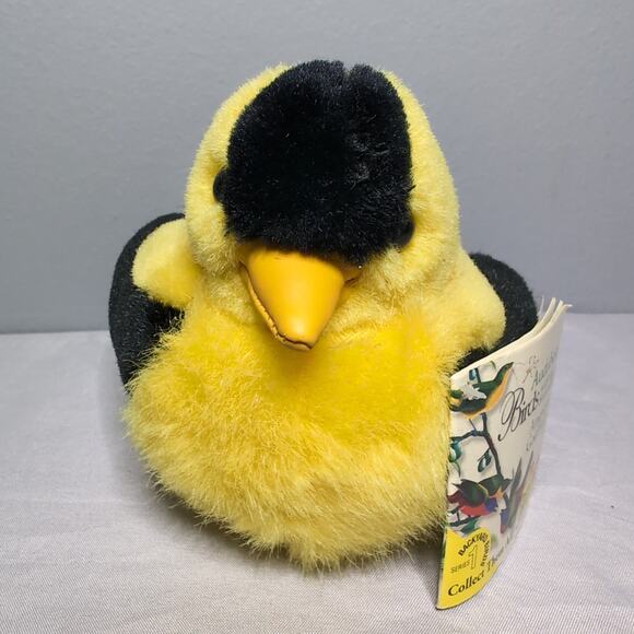 Audubon Birds American Goldfinch Wild Republic Realistic Plush Stuffed NO SOUND - Picture 3 of 11